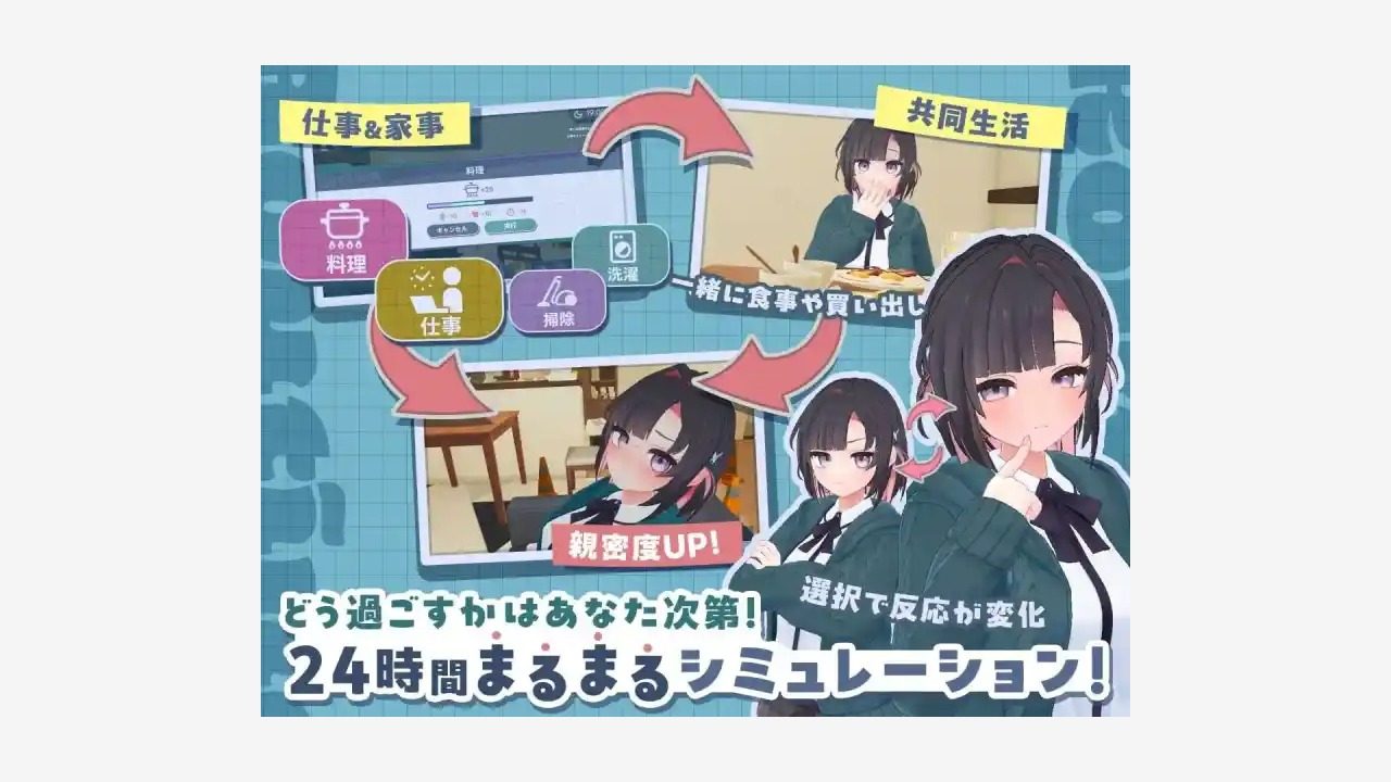 能干的后辈小葵酱 日系互动SLG 实机截图 5